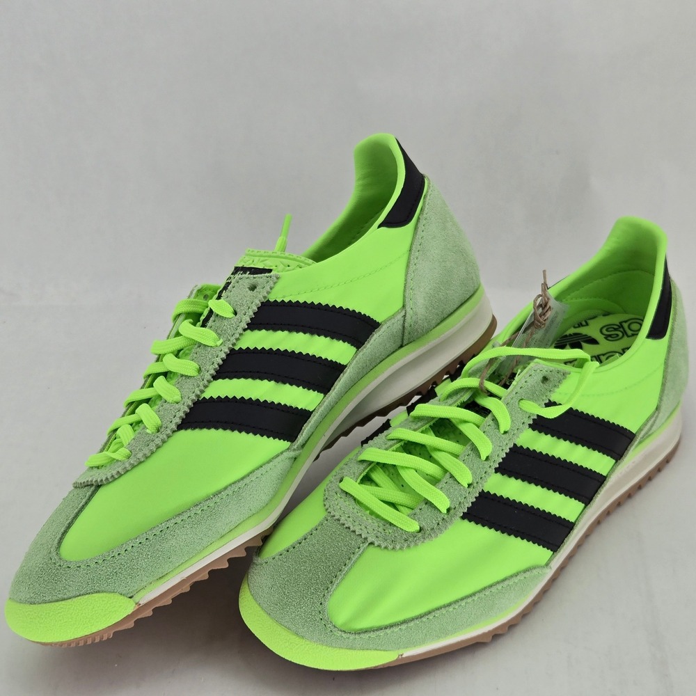 Adidas SL 72 OG W Semi Lucid Green Black Gum JQ8307 Womens 7.5 NWT Retro - Picture 4 of 16